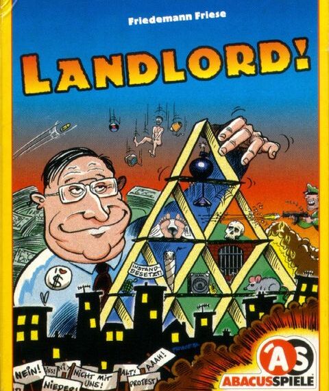 Landlord! (1992) Board Game
