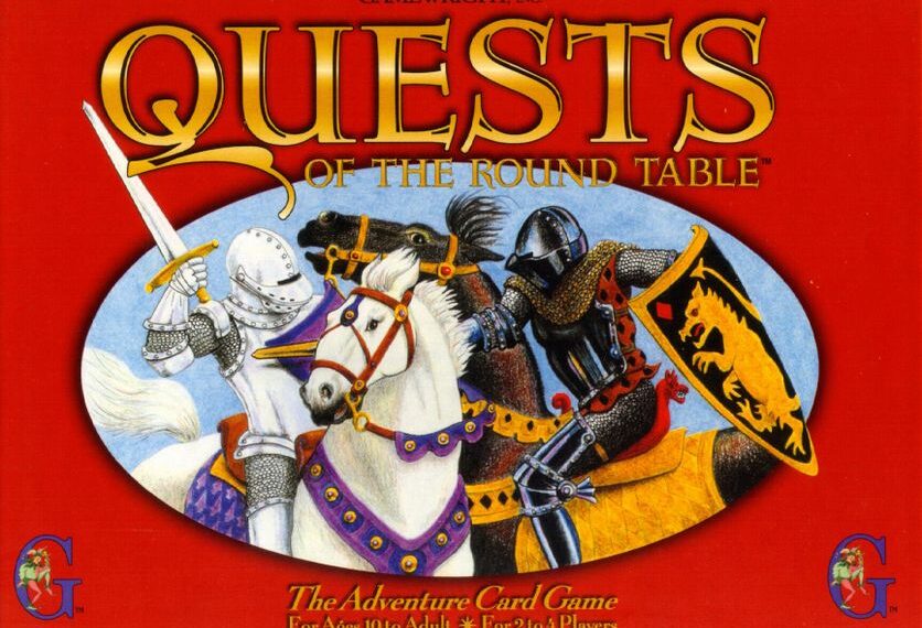 Quests of the Round Table (1995) Board Game