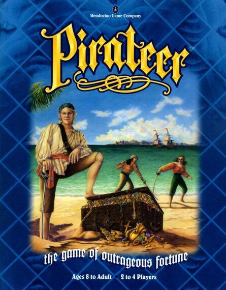 Pirateer (1978) Board Game