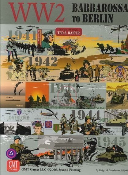 WW2: Barbarossa to Berlin (2002) Board Game