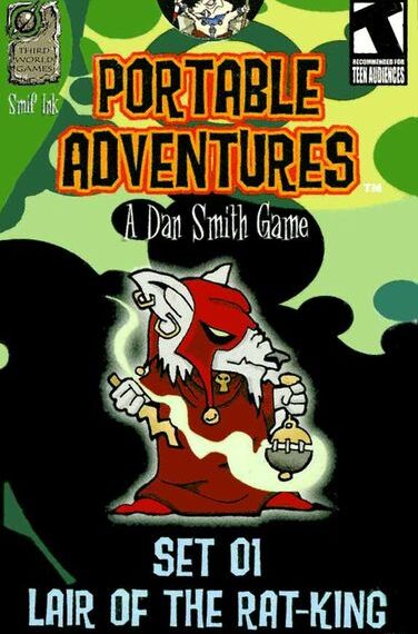 Portable Adventures: Lair of the Rat-King (2003) Board Game
