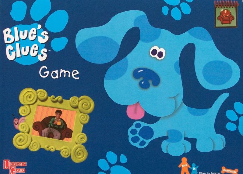Blue’s Clues Game (1998) Board Game