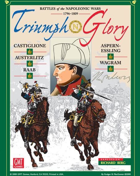 Triumph & Glory: Battles of the Napoleonic Wars 1796-1809 (2000) Board Game