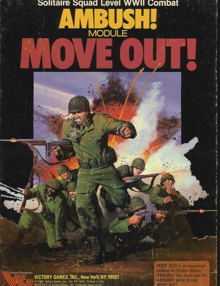 Ambush!: Move Out! (1984) Board Game