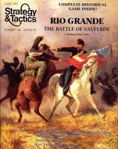 Rio Grande: The Battle of Valverde (1991) Board Game