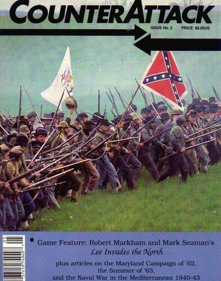 Lee Invades the North (1988) Board Game