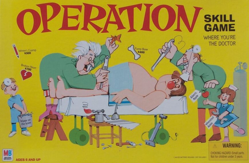 Operation (1965) Board Game