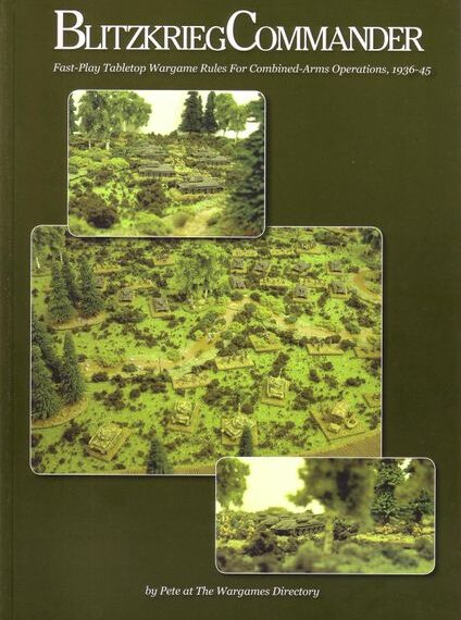 Blitzkrieg Commander: Fast-Play Tabletop Wargame Rules for Combined-Arms Operations, 1936-45 (2004) Board Game