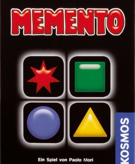 Memento (2013) Board Game