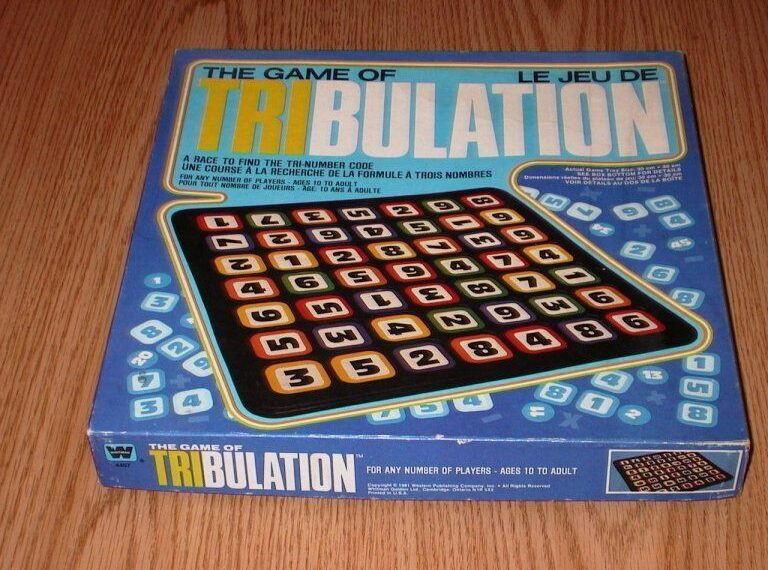 Tribulation (1974) Board Game