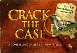 Crack the Case (1993) Board Game