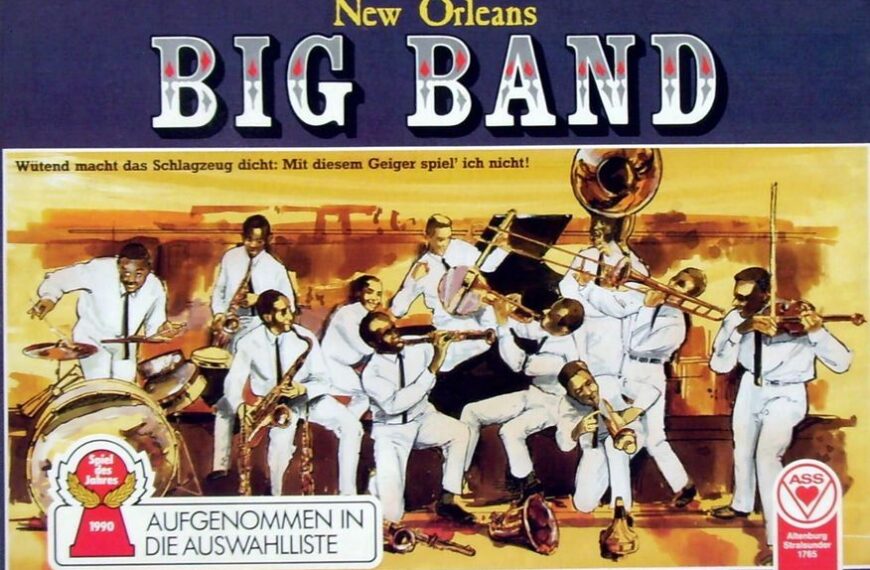 New Orleans Big Band (1990) Board Game
