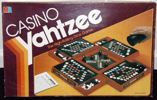 Casino Yahtzee (1986) Board Game