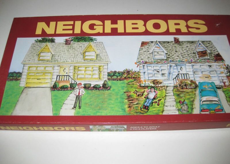 Neighbors (1989) Board Game