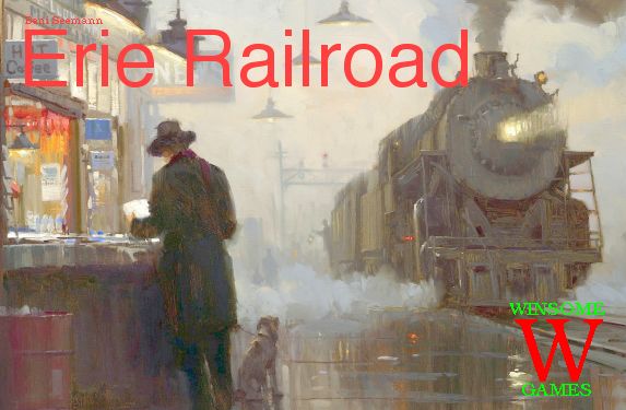 Erie Railroad (2013) Board Game