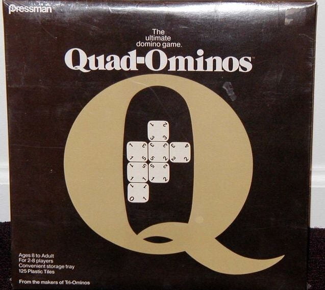 Quad-Ominos (1978) Board Game
