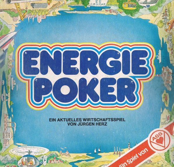 Energie Poker (1980) Board Game