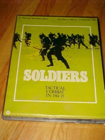 Soldiers: Tactical Combat in 1914-15 (1972) Board Game