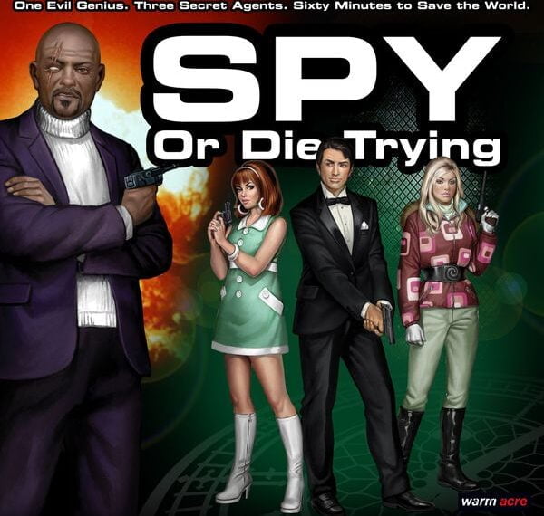 Spy or Die Trying (2013) Board Game