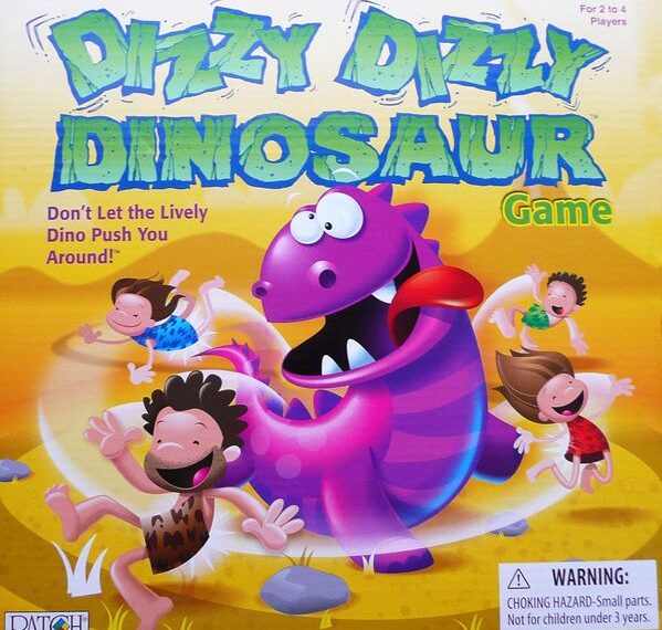 Dizzy Dizzy Dinosaur (1987) Board Game
