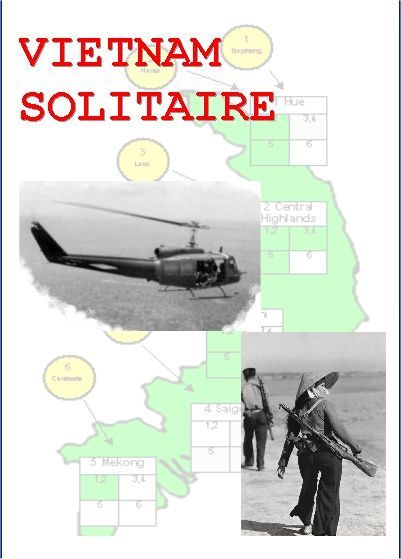 Vietnam Solitaire (2006) Board Game