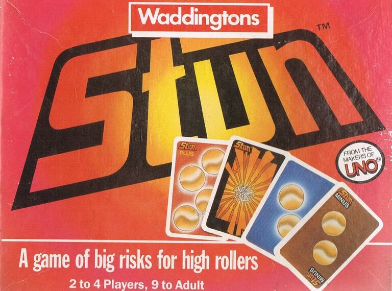 Stun (1986) Board Game