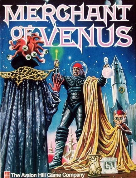 Merchant of Venus (1988) Board Game