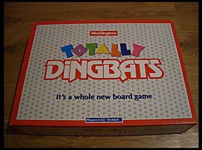 Totally Dingbats (1990) Board Game