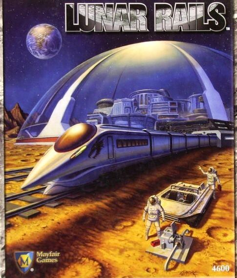 Lunar Rails (2003) Board Game