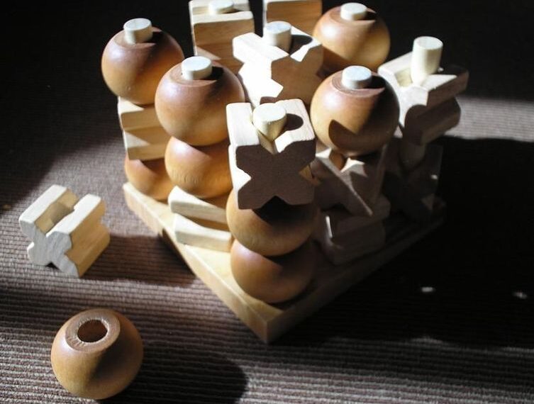 3D Tic Tac Toe Board Game