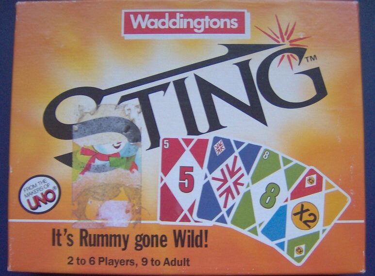 Sting (1984) Board Game