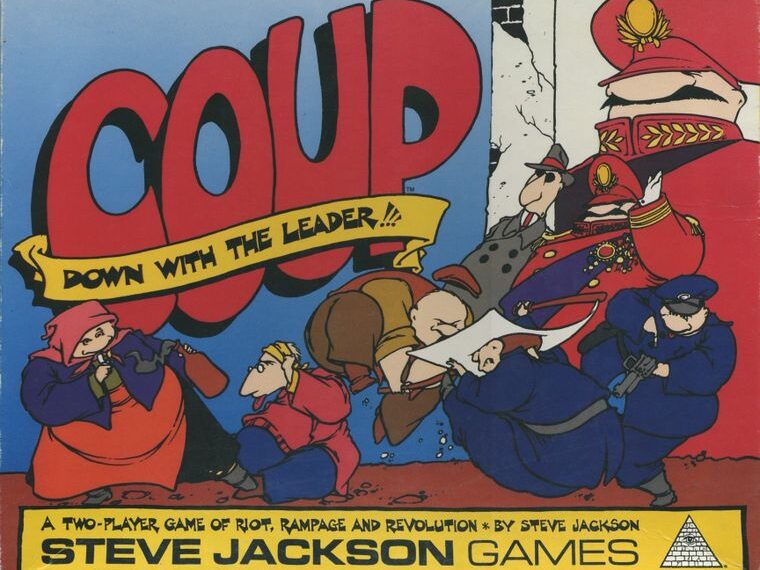 Coup (1991) Board Game