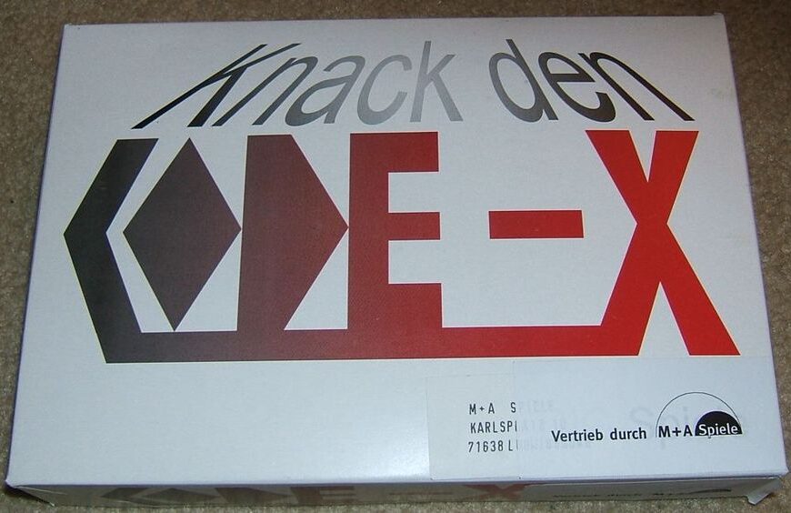 Knack den Code-X (2001) Board Game