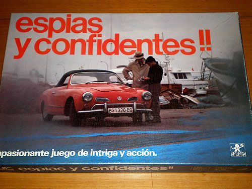 Espias y confidentes (1975) Board Game