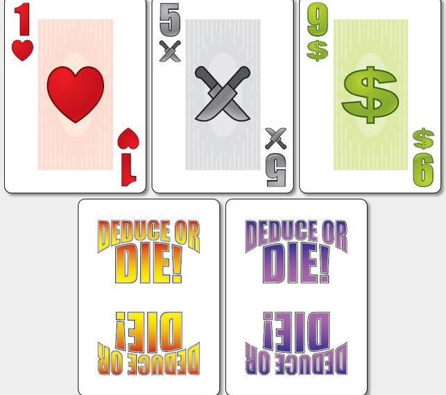 Deduce or Die (2003) Board Game