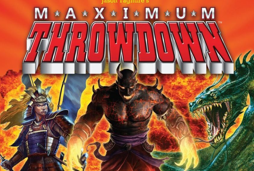 Maximum Throwdown (2013) Board Game