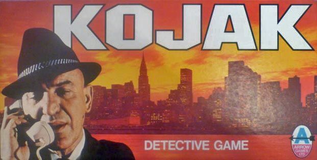 Kojak Detective Game (1975) Board Game