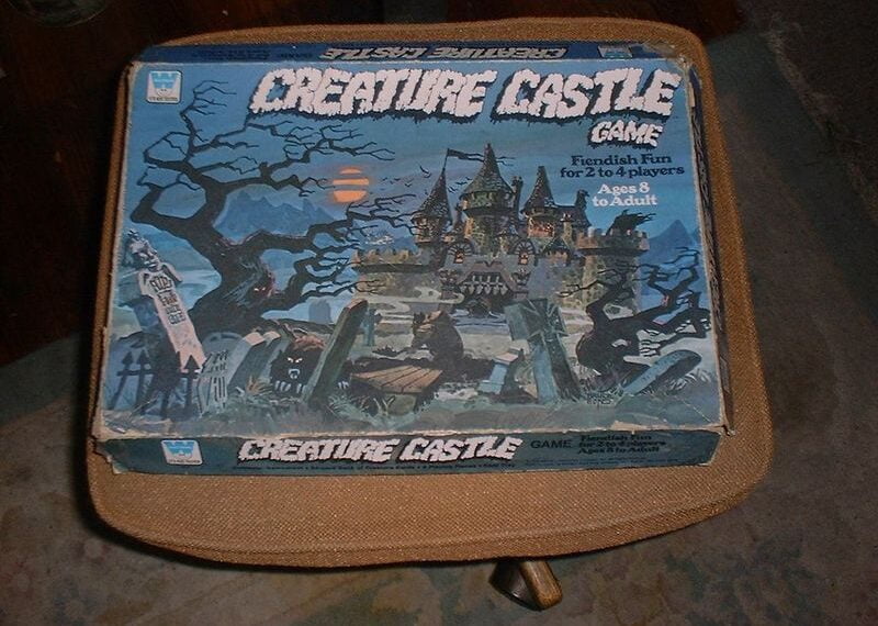 Creature Castle (1975) Board Game