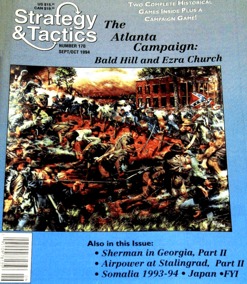 The Atlanta Campaign: Bald Hill and Ezra Church (1993) Board Game