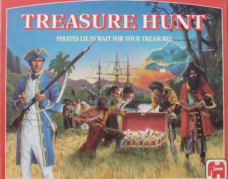 Treasure Hunt (1989) Board Game