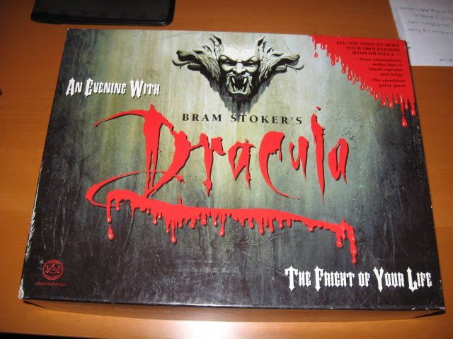 An Evening With Bram Stoker’s Dracula (1992) Board Game