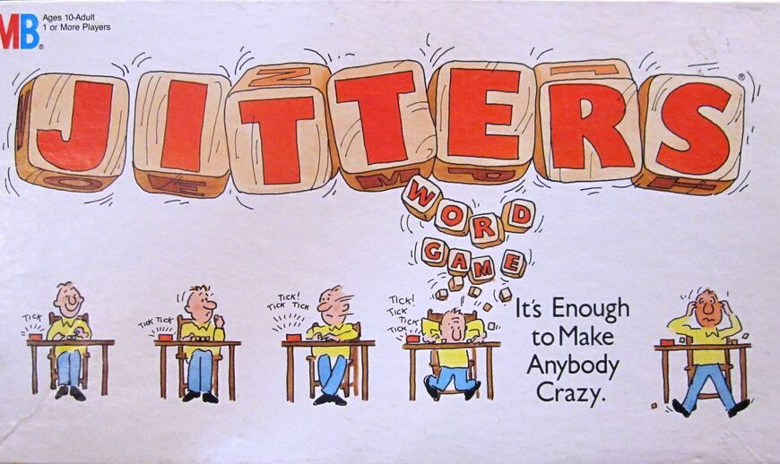 Jitters (1986) Board Game