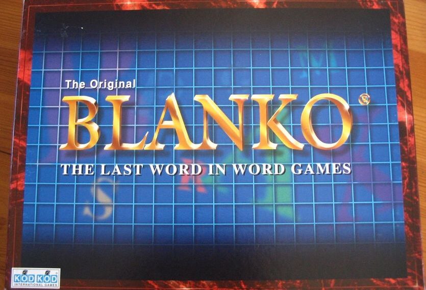 Blanko (1995) Board Game