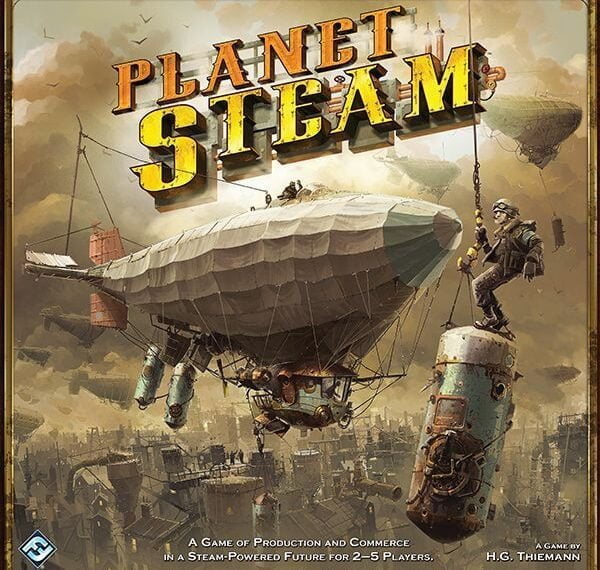 Planet Steam (2008) Board Game