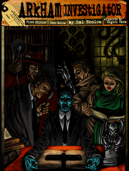 Arkham Investigator (2013) Board Game