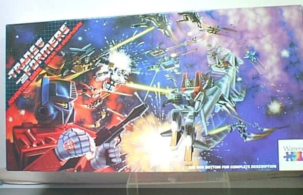 Transformers Adventure Game (1984) Board Game