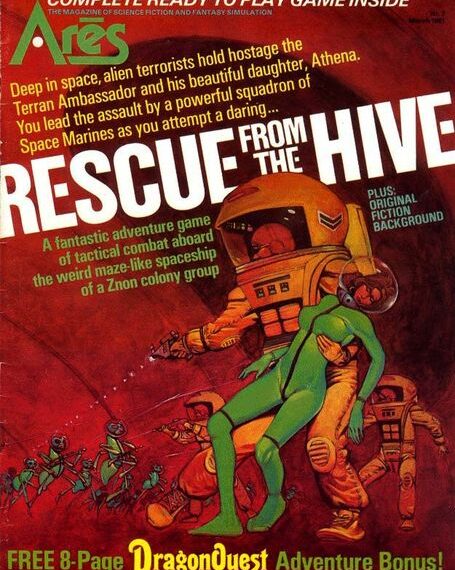 Rescue from the Hive (1981) Board Game