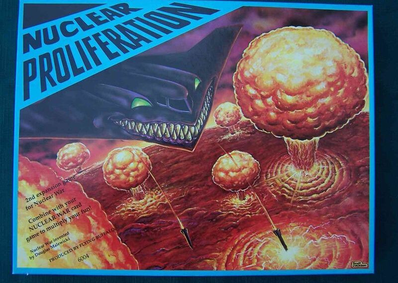 Nuclear Proliferation (1992) Board Game
