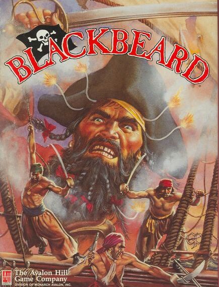 Blackbeard (1991) Board Game