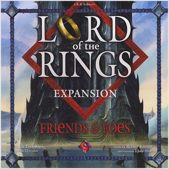 Lord of the Rings: Friends & Foes (2001) Board Game